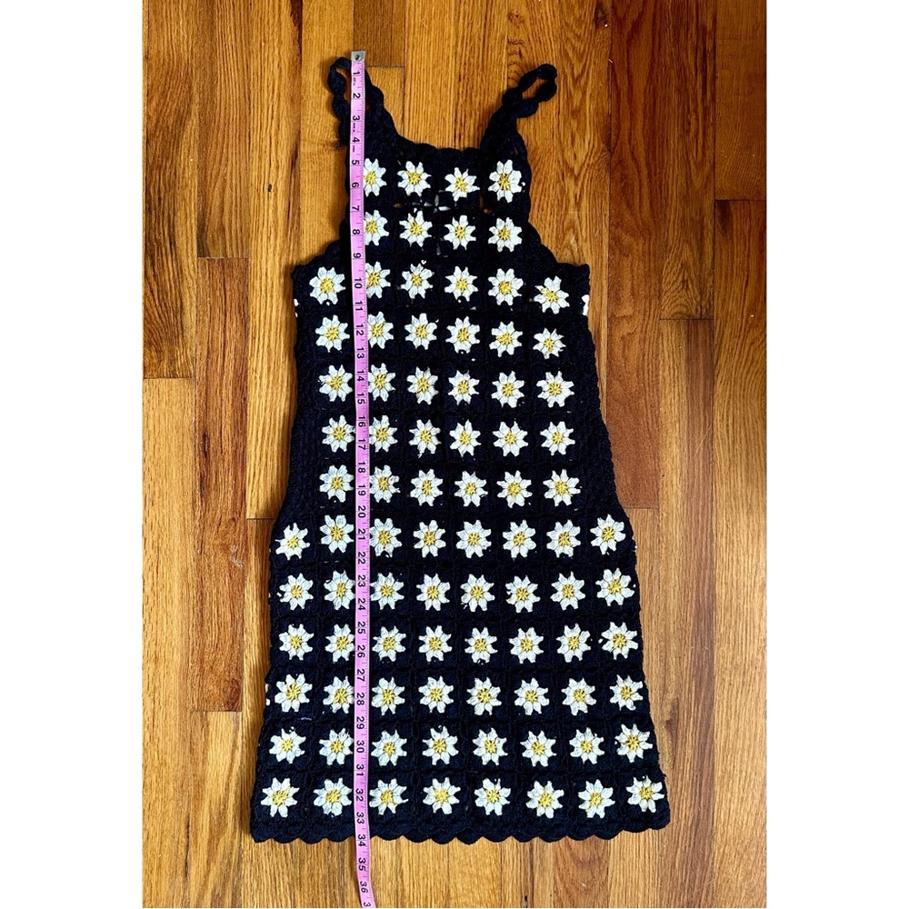 Mango Black and Yellow Floral Dress - Picture 11 of 12